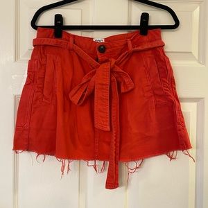 Red urban outfitters- bdg skirt